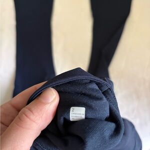 Lululemon align navy mini flare leggings